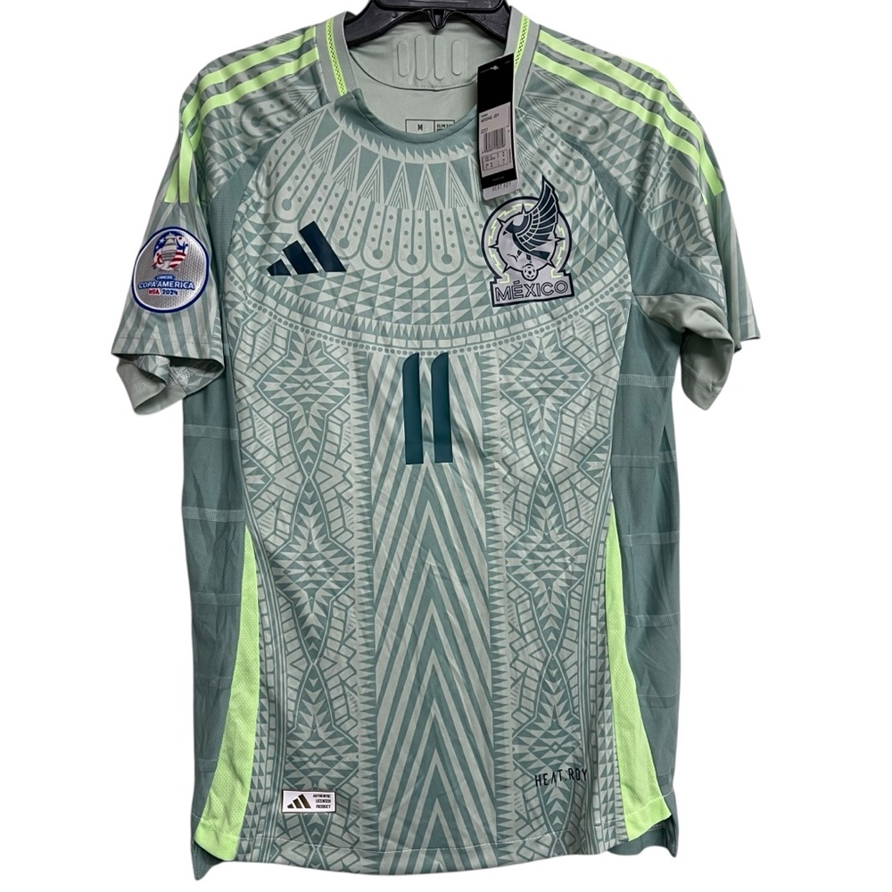 New Adidas Mexico 2024 Heat.Rdy‎ Soccer Futbol Jersey S. Gimenez #11